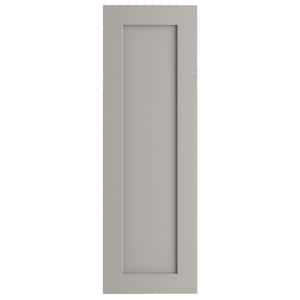 Gray 36x12x0.63 in. Decorative Wall End Panel