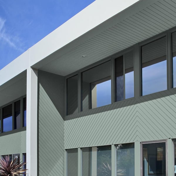 1 gal. #PPU12-05 Lotus Leaf Satin Exterior Paint