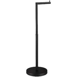 Free Standing Liftable Toilet Paper Holder in Black