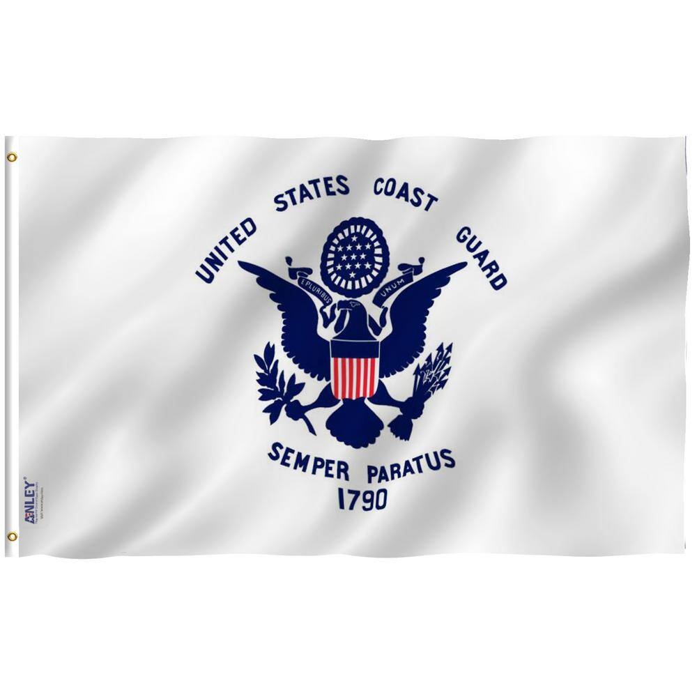 Annin US Coast Guard Auxiliary Ensign Flag 12" x 19-1/2"