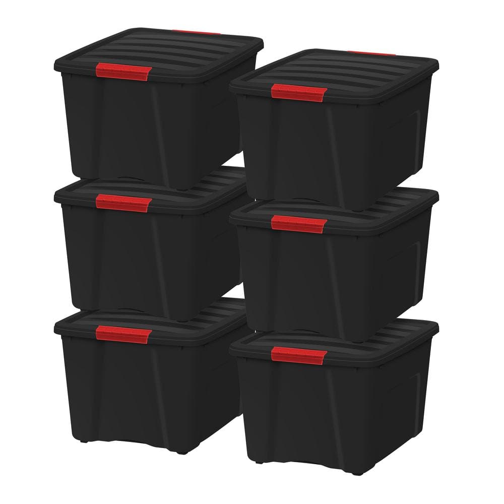 Rebrilliant 40 Qt [10 GAL] Stack & Pull Storage Box & Reviews