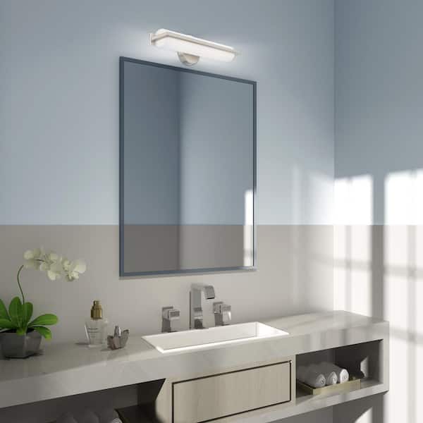 Livex Lighting Anderson 17.5 in. 1-Light Brushed Nickel LED ADA
