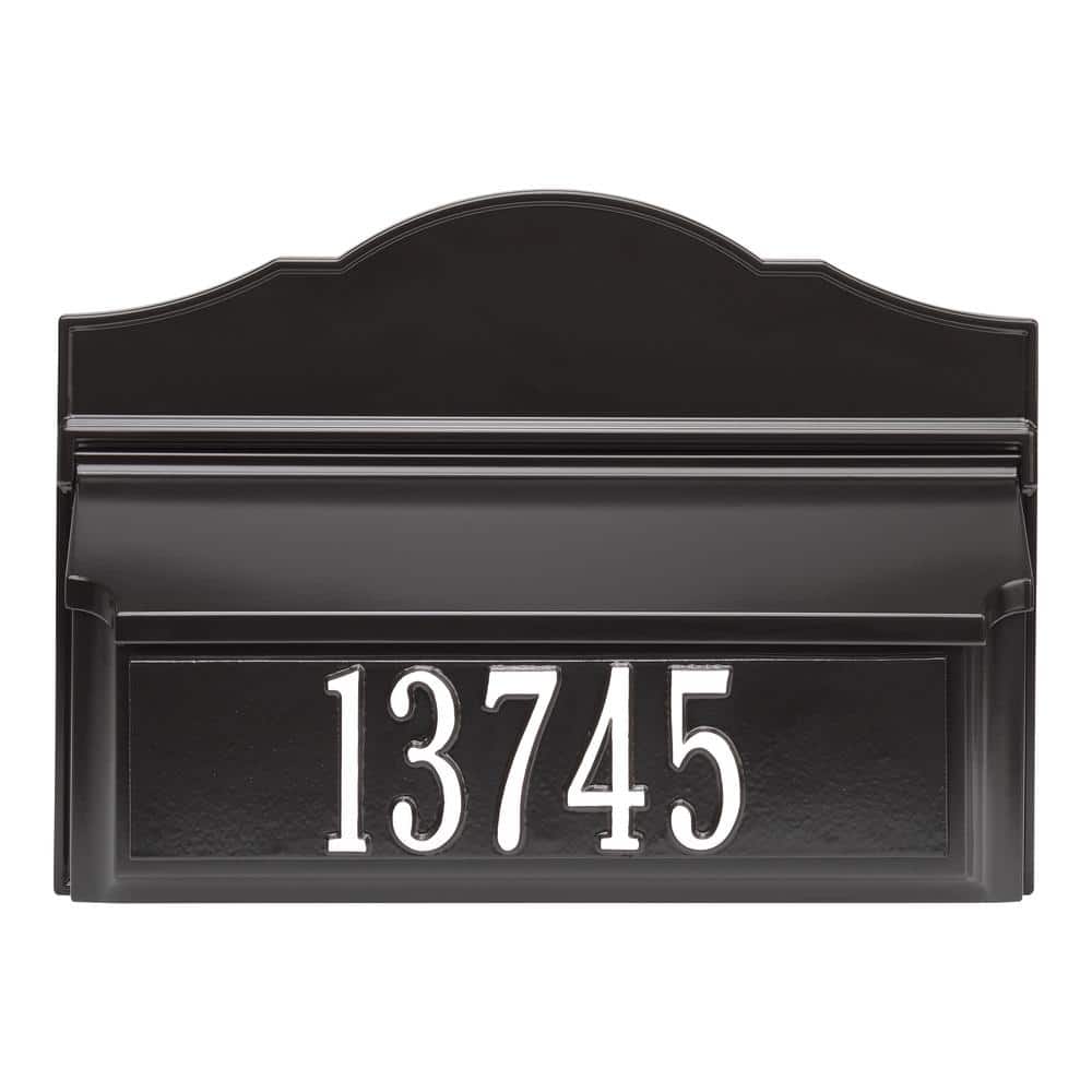 Colonial Wall Mailbox Package #2 (Mailbox and Plaque)