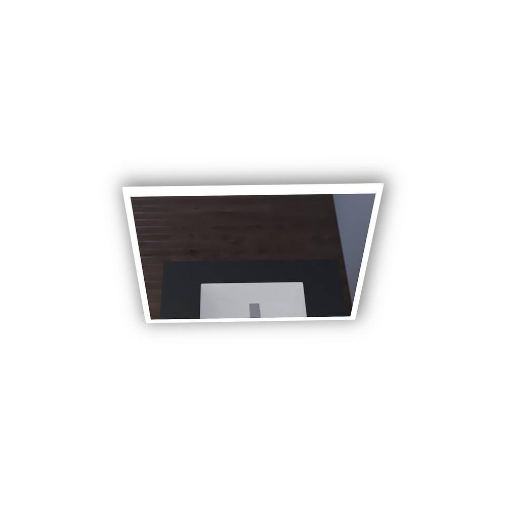 24" x 30" Frameless LED Vanity Mirror with Voice Control