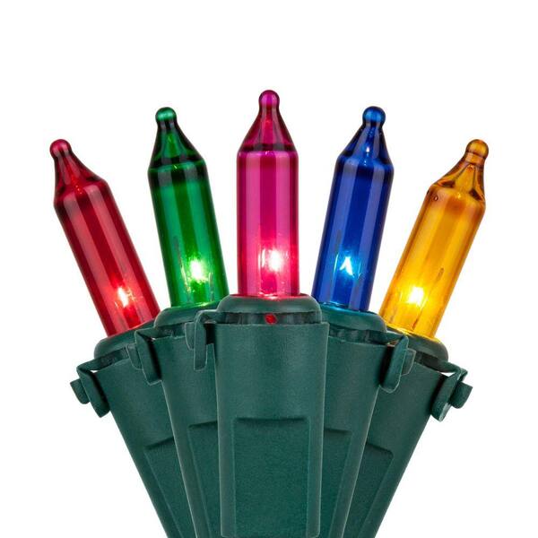 Home Accents Holiday 100-Light Multi-Color Mini Light Set