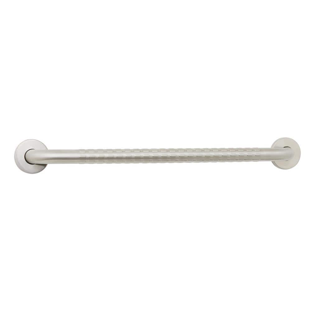42 in. ADA Bathroom Shower Grab Bar with Safety Grip, Satin price history on PriceWatchPro