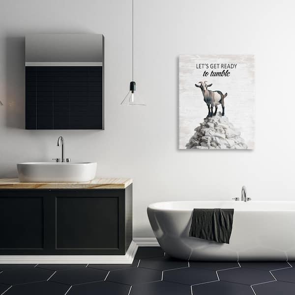 Ready To Tumble Laundry by Lettered and Lined Unframed Typography Graphic Art Print 40 in. x 30 in.