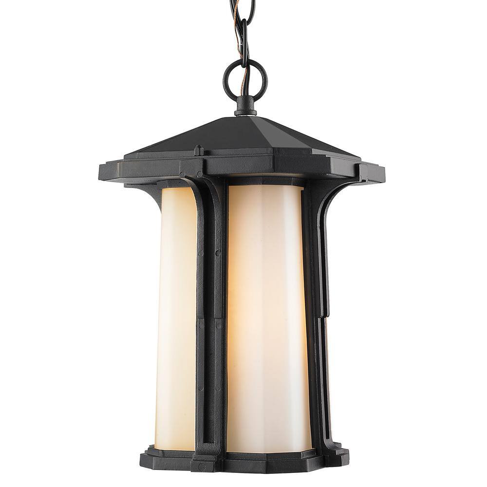 Reviews for Harbor Lane 15 in. 1Light Black Outdoor Hardwired Weather