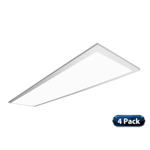 TGL2 1 ft. x 4 ft. 175-Watt Equivalent Integrated LED White Selectable CCT & Wattage Troffer, 4-Pack