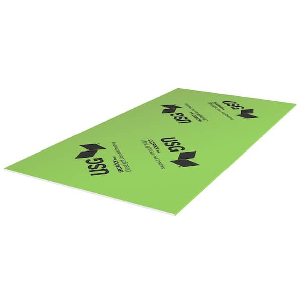 USG Securock Brand 1/2 in. x 4 ft. x 8 ft. UltraLight Glass-Mat Sheathing