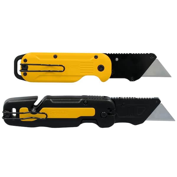 DEWALT - Atomic and Push and Flip Folding Utility Knives (2-Pack)
