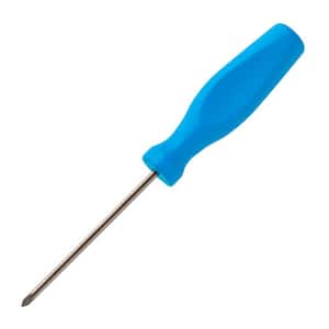 3 in. Phillips Screwdriver with Blue Tri-Lobe Handle