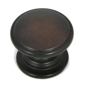 Saybrook 1-1/4 in. Oil Rubbed Bronze Round Cabinet Knob