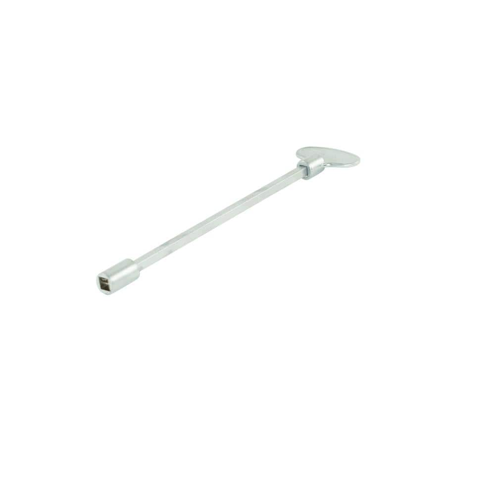 HOMEFLEX 8 in. Universal Gas Valve Key in Chrome 518VK The Home Depot