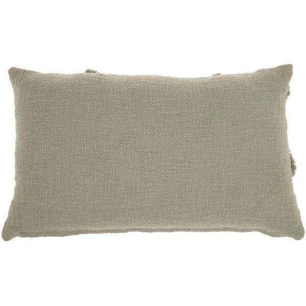 Sage Olive Green Beige White Throw Pillow Mix and Match Indoor