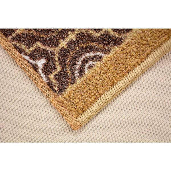 Moroccan Trellis Border Cut to Size Brown Color 36 Width x Your