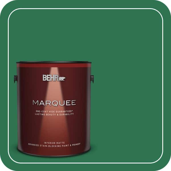 BEHR MARQUEE 1 gal. #P420-7 Crown Jewel Matte Interior Paint & Primer