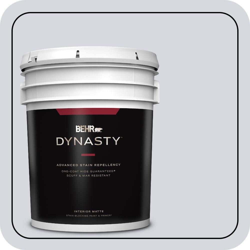 5 gal. #MQ3-59 Will O the Wisp One-Coat Hide Matte Interior Stain-Blocking Paint & Primer price history on PriceWatchPro