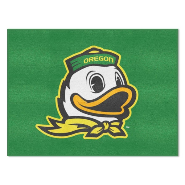 Oregon Ducks Green 3 ft. x 4 ft. All-Star Area Rug