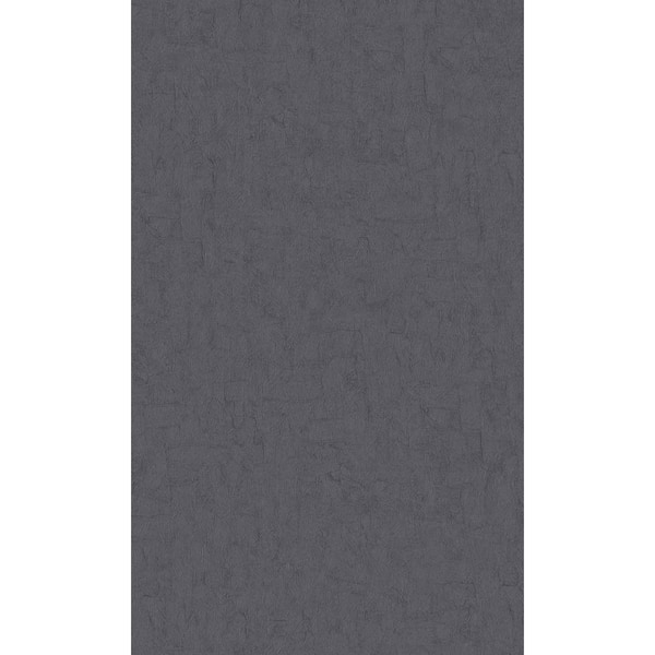 Walls Republic Blue and Grey Plain Textured Printed NonWoven Paper