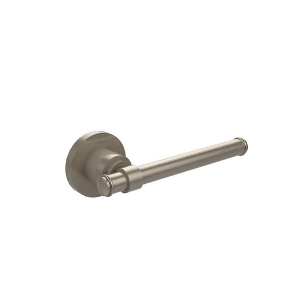 Allied Brass Washington Square Collection Euro Style Single Post Toilet Paper Holder in Antique Pewter