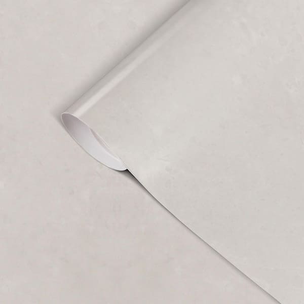 ilemong Contact Paper for Countertop Self Adhesive Peel, Stick Wallpaper White Removable Kitchen Wallpaper 15.75 in. x 393.7 in.