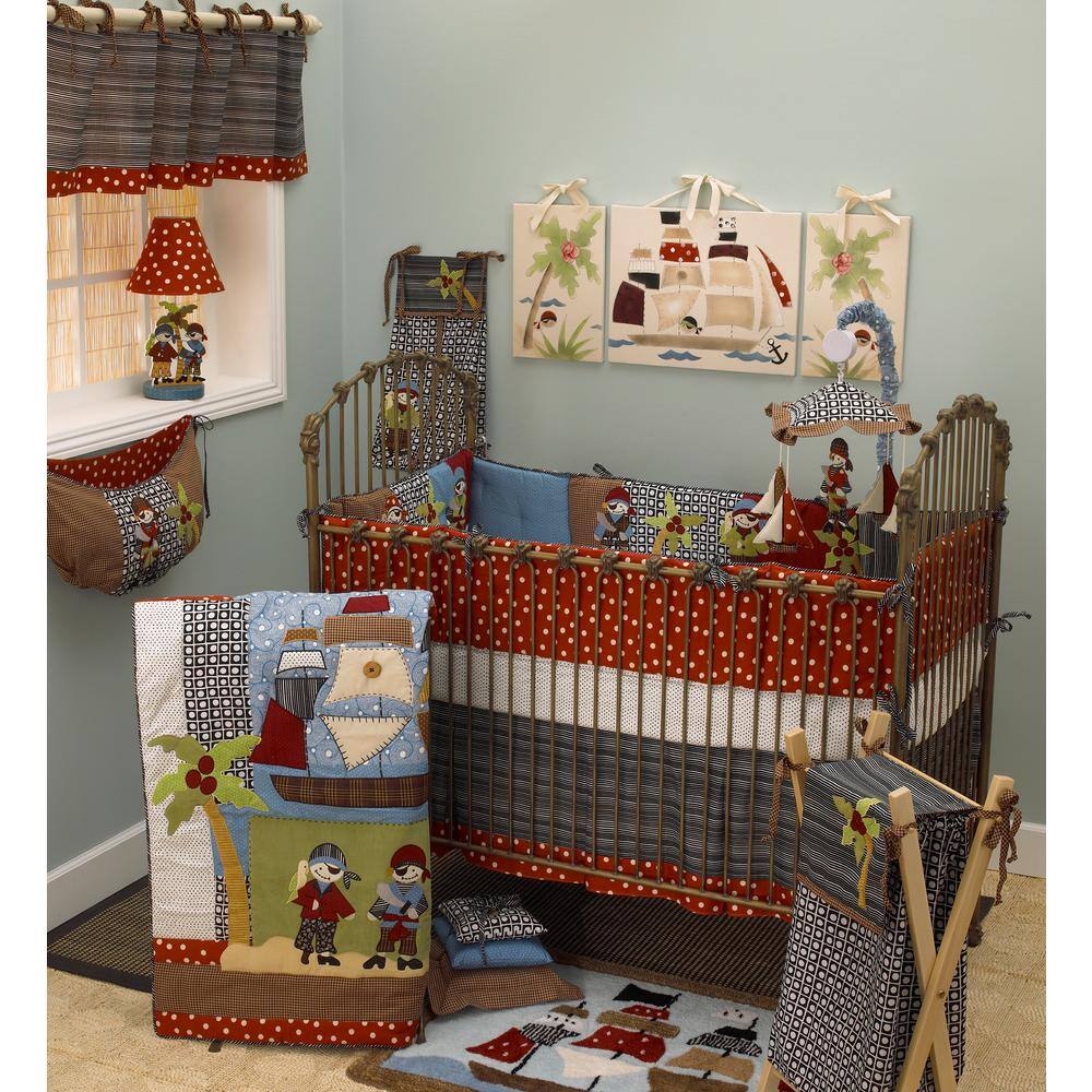 pirate nursery bedding
