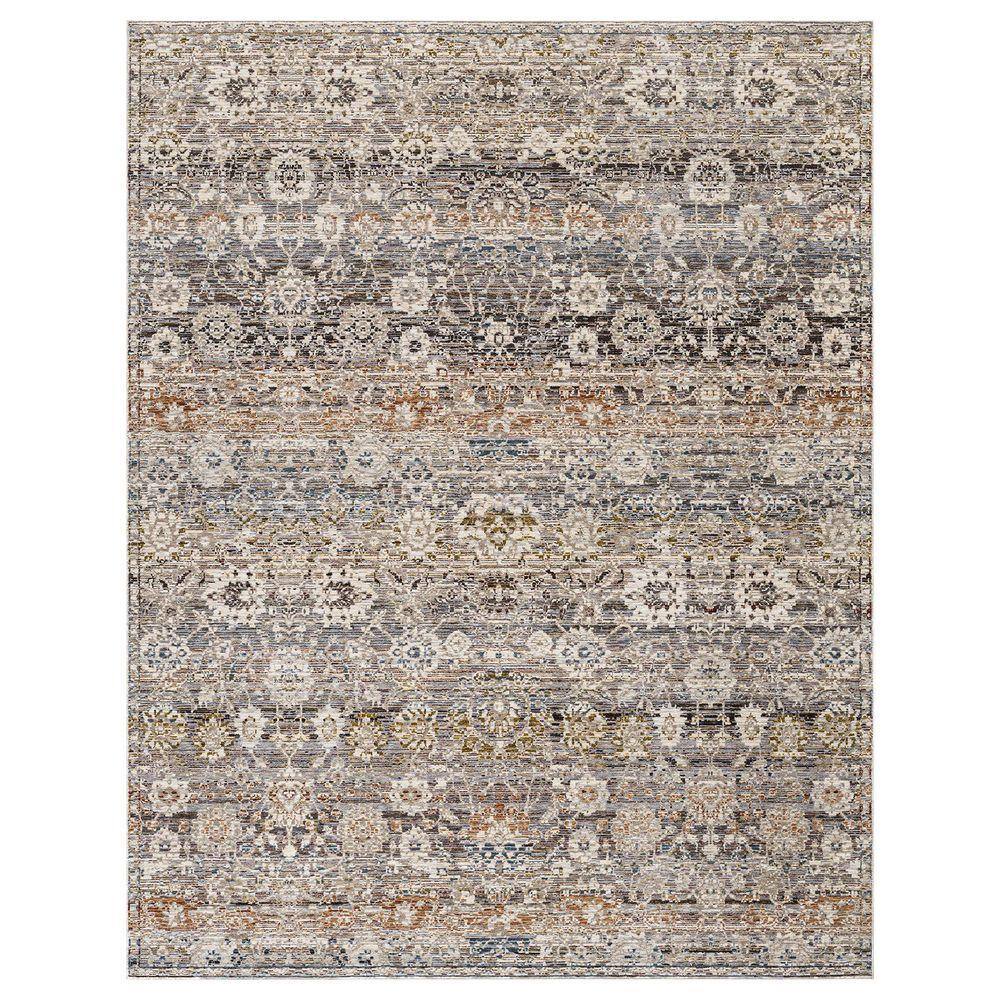 KALATY 8 ft. x 11 ft. Grey Camilla Western Area Rug CM-159 912 - The ...