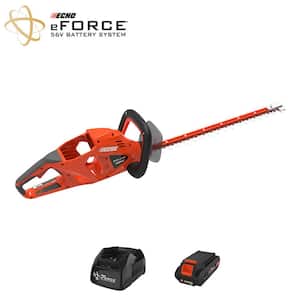eFORCE 22 in. 56V Cordless Battery Hedge Trimmer with 2.5Ah Battery and Charger