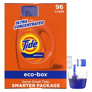 105 oz Original Scent HE Liquid Laundry Detergent Eco-Box (96 Loads)