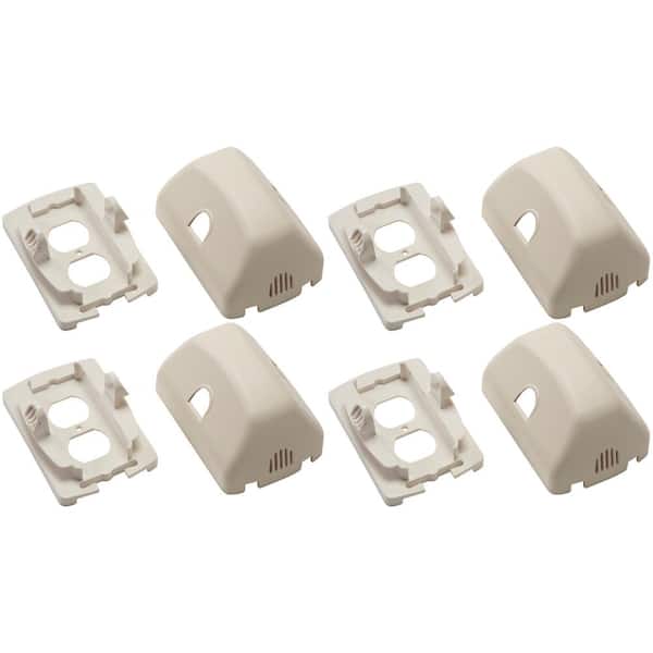Safety 1st Outlet Cover with Cord Shortener for Baby Proofing 1 Pack