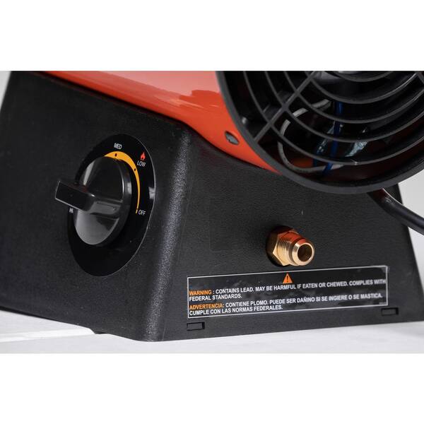 HEATFAST 60,000 BTU LP Forced Air Propane Space Heater with Variable Heat  Control HF60G - The Home Depot