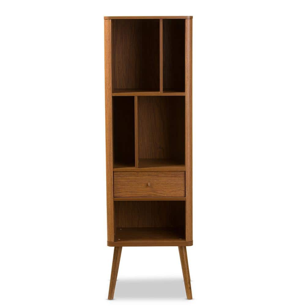 Ellingham Compact Walnut Brown Sideboard with Splayed Legs