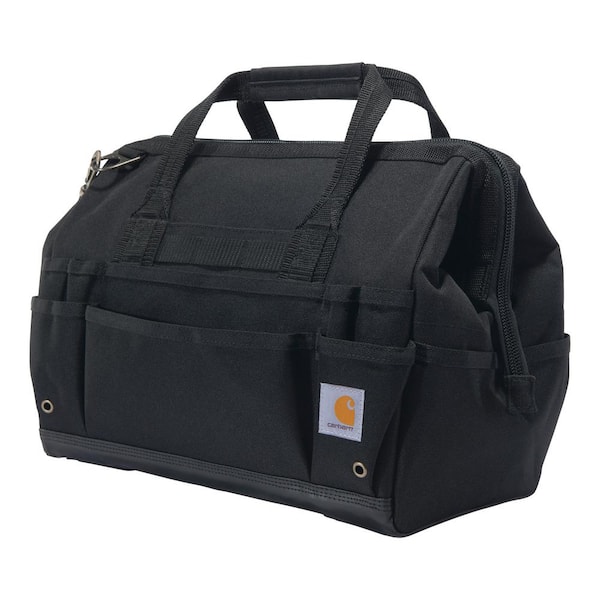 Carhartt 30-Pocket Black Heavyweight Tool Bag OS B000035200199 - The ...