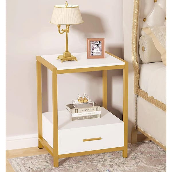 bedside lamp table with drawer