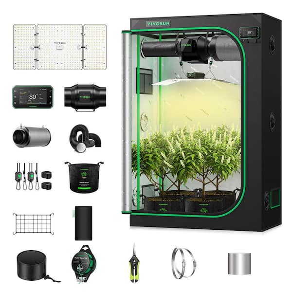 finether grow tent SunStream Hydroponics for Indoor Seedling Plant Growing, Water-Resistant Size:5