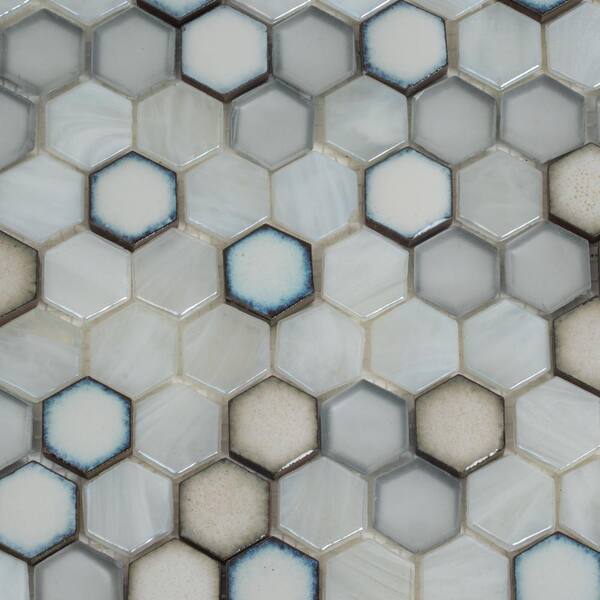 Apollo Tile Altin Honey Gold 11-1/2-in x 11-1/2-in Glossy Glass Uniform Squares Floor and Wall Tile (18.69-sq. ft/ Carton)