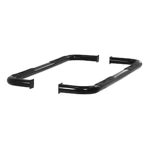 3-Inch Round Black Steel Nerf Bars, No-Drill, Select Dodge Ram 1500