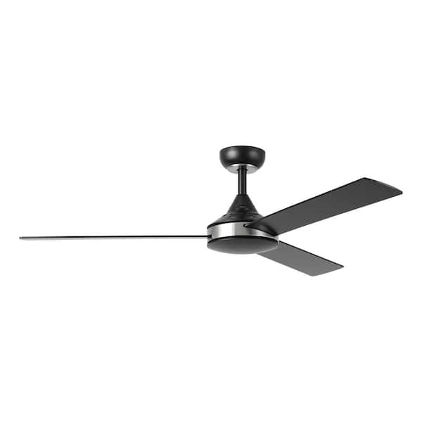 Eglo Pierport 52 in. Indoor Nickel Ceiling Fan