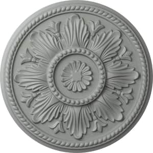 18" x 1-3/4" Edinburgh Urethane Ceiling Medallion (Fits Canopies upto 5-1/4"), Primed White