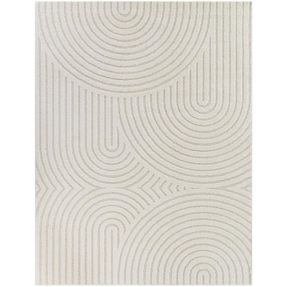 Modern Braided Small Area Wool Rug – 100% Natural for Living Room &  Bedroom, Soft & Durable Rug, Resilient & Luxurious, Beige, 5.25x7.55 ft