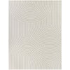 BALTA Caserio Cream 8' 9" x 12' Abstract Area Rug 3104536