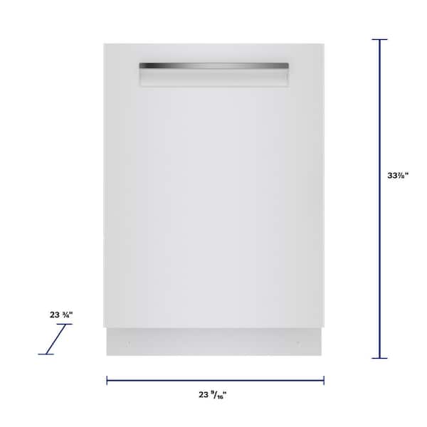 Bosch 500 Series 24 Top Control Smart Built-In Stainless Steel Tub  Dishwasher with 3rd Rack and AutoAir, 44dBA Stainless Steel SHP65CM5N -  Best Buy