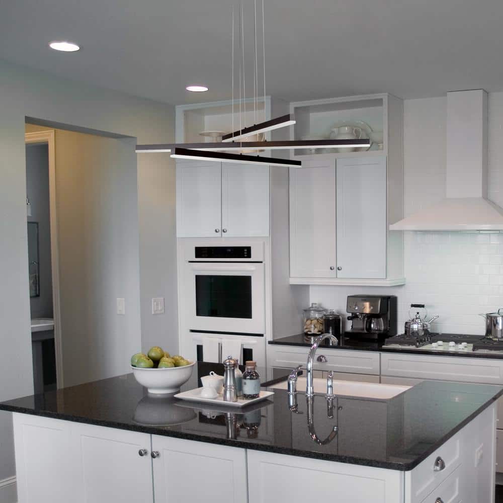 Sirius 40" Black Aluminum LED Pendant Light