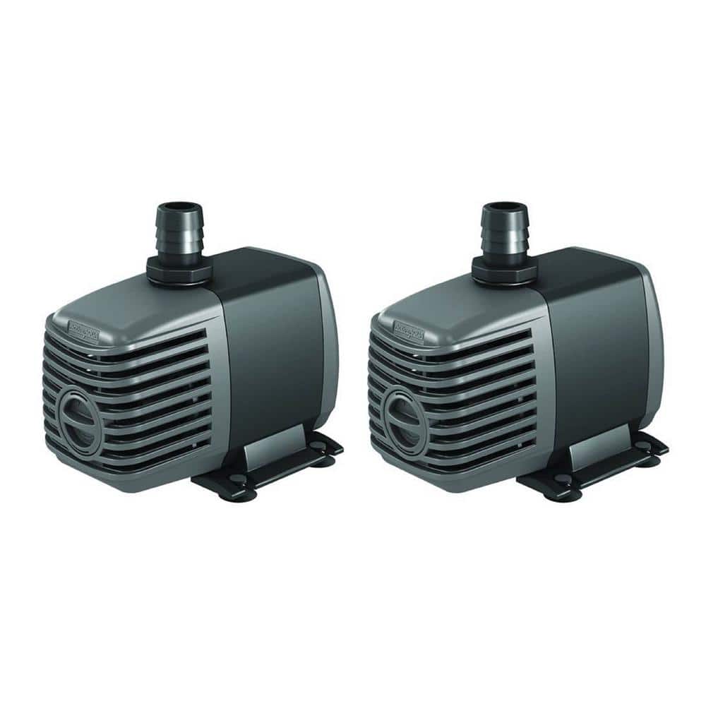 HYDROFARM Active Aqua 250 GPH Oil & BPA Free Submersible Hydroponics Water Pump 