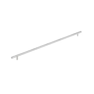 Washington Collection 25 1/8 in. (638 mm) Brushed Nickel Modern Cabinet Bar Pull
