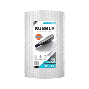 12 in. x 40 ft. Clear Bubble Cushion (320-Pack)