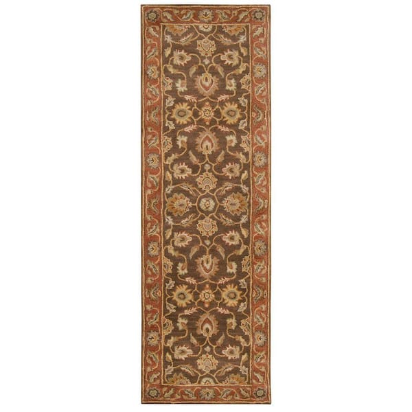 Livabliss John Brown 3 ft. x 12 ft. Runner Rug