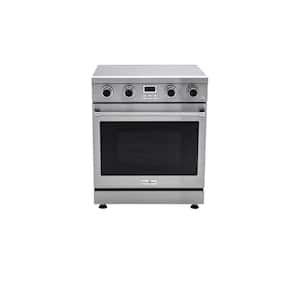 30 in. 4-Element Slide-In Electric Range in Stainless Steel with Convection