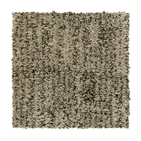 Home Decorators Collection 8 in. x 8 in. Pattern Carpet Sample - Corry Sound - Color River Stone